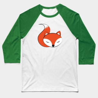 Sleeping Fox FoxiFuchs Baseball T-Shirt